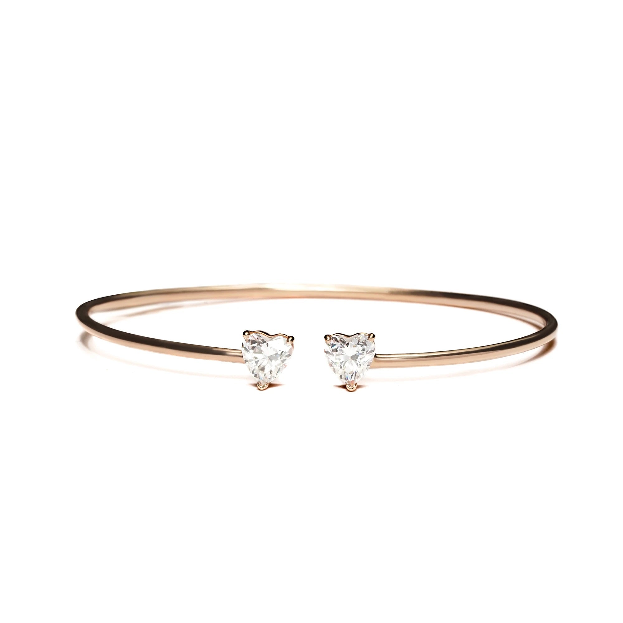 Gelang Emas 7k - Amore Gold Bangle 04 - Dazzling Juene Collection - Juene Jewelry