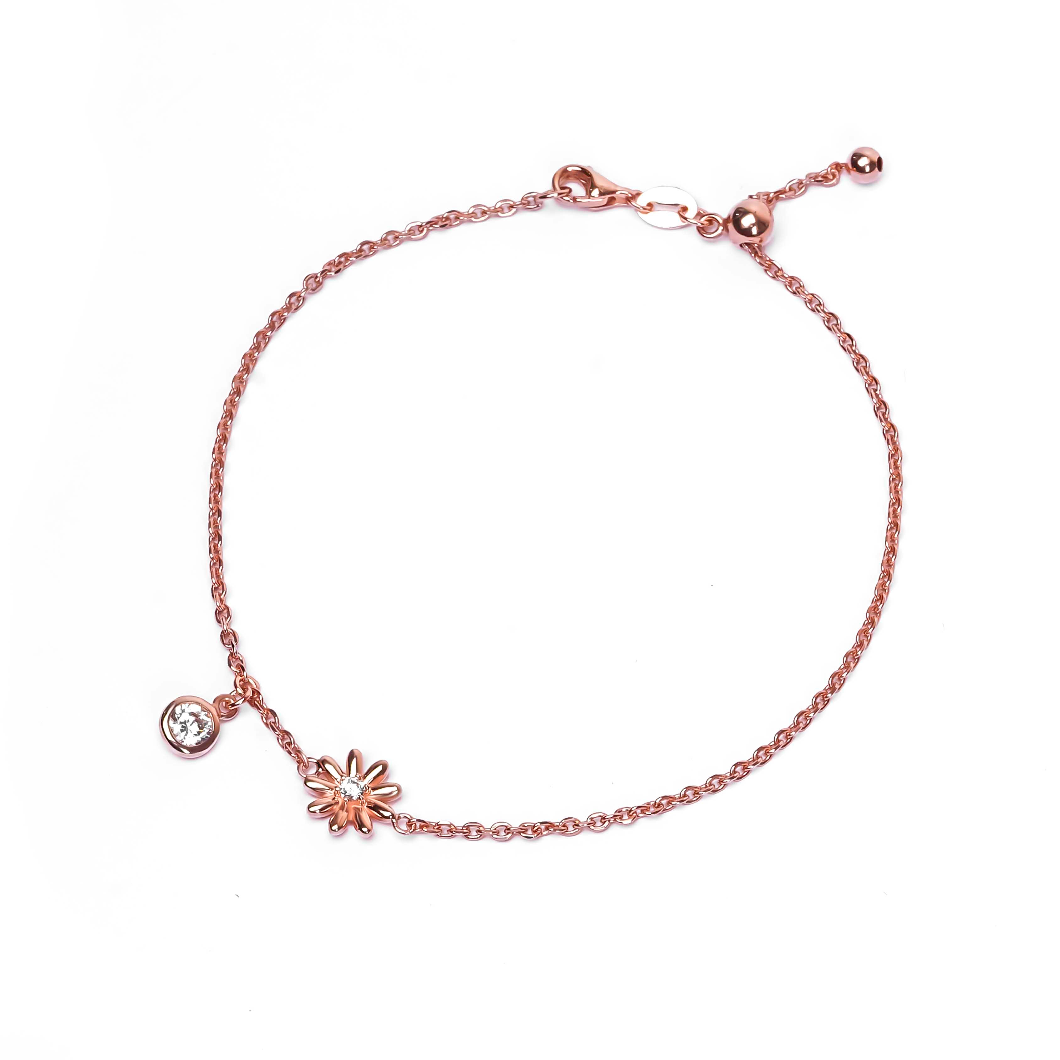 Gelang Serut Emas 7k - Floria Gold Bracelet - Garden Collection - Juene Jewelry