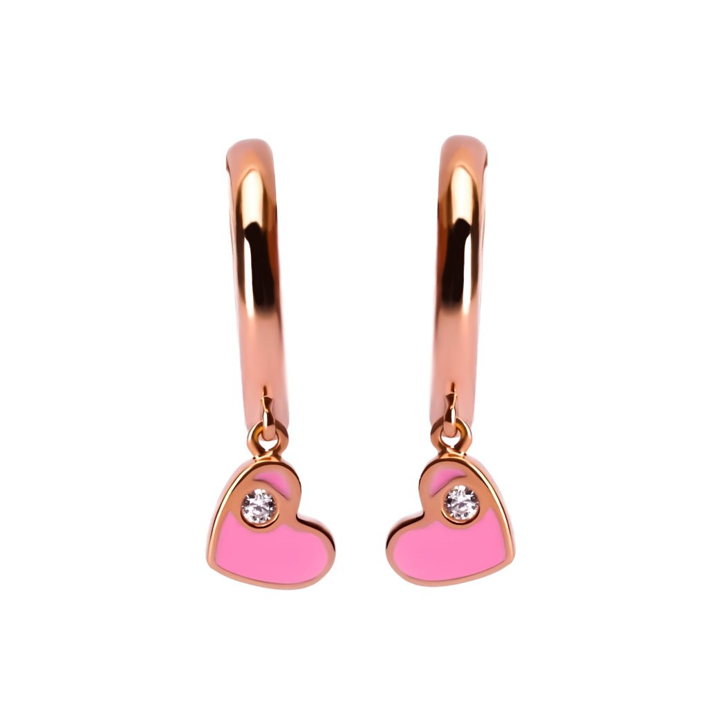 Anting Hoops Emas 7k - Darling Gold Hoops Earring - Cherish Collection - Juene Jewelry - Juene