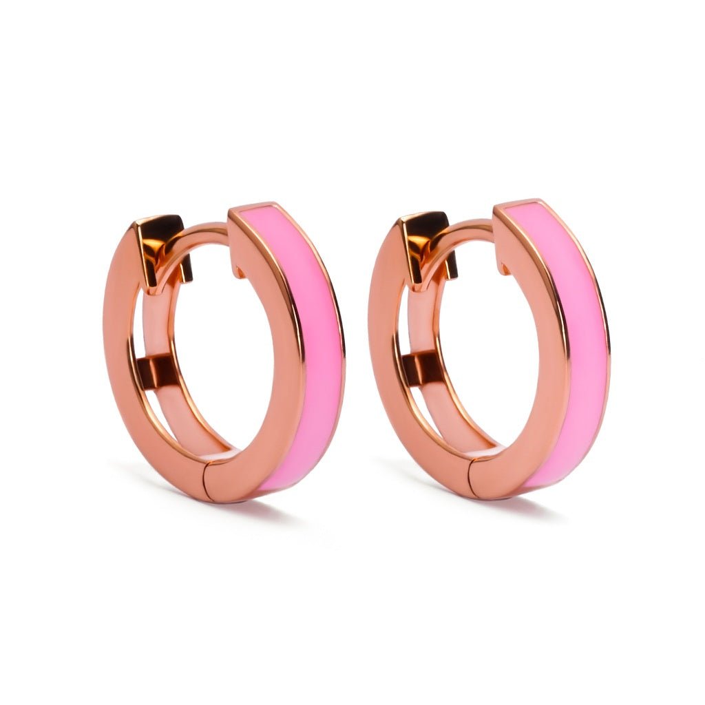 Anting Hoops Emas 7k - Joyla Gold Hoops Earring - Cherish Collection - Juene Jewelry - Juene