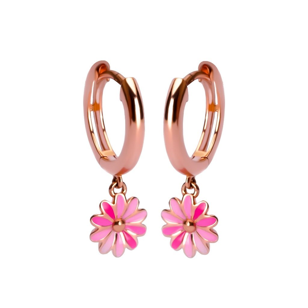 Anting Hoops Emas 7k - Mica Gold Hoops Earring - Cherish Collection - Juene Jewelry - Juene