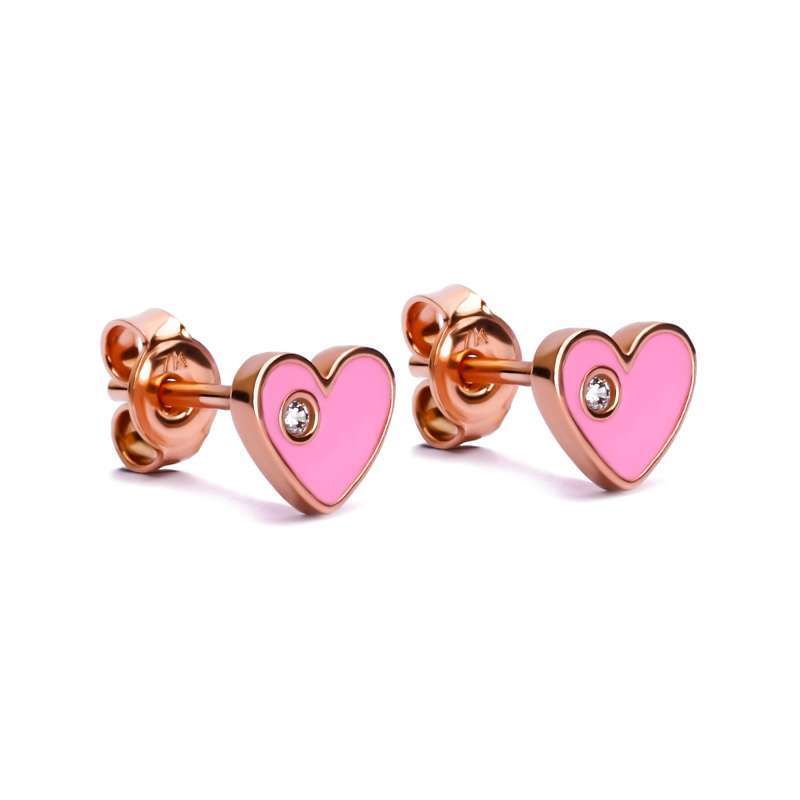 Anting Tusuk Emas 7k - Darling Gold Stud Earring - Cherish Collection - Juene Jewelry - Juene