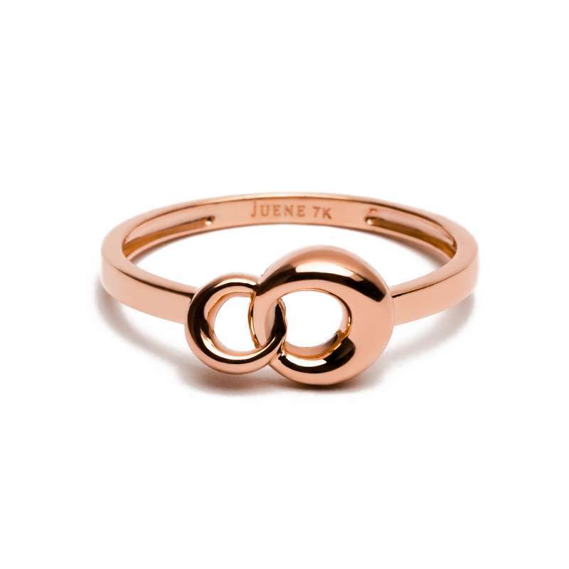 Cincin Emas 7k - Ava Gold Ring - Luxia Collection - Juene Jewelry - Juene