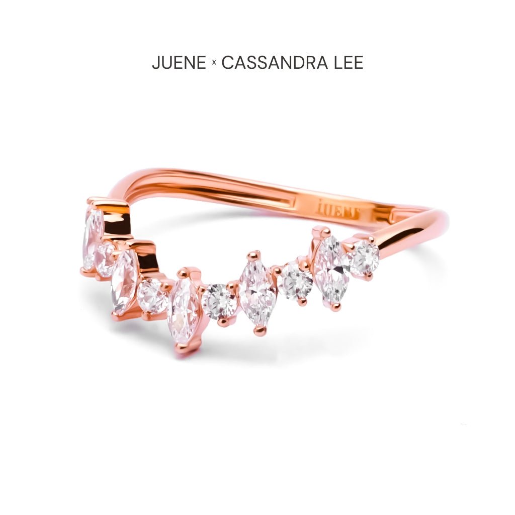 Cincin Emas 7k - Belleva Gold Ring - Juene x Cassandra Lee Enchanted Collection - Juene Jewelry - Juene