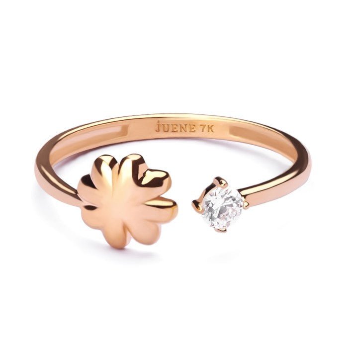 Cincin Emas 7k - Dara Gold Ring - The Shades Collection - Juene Jewelry