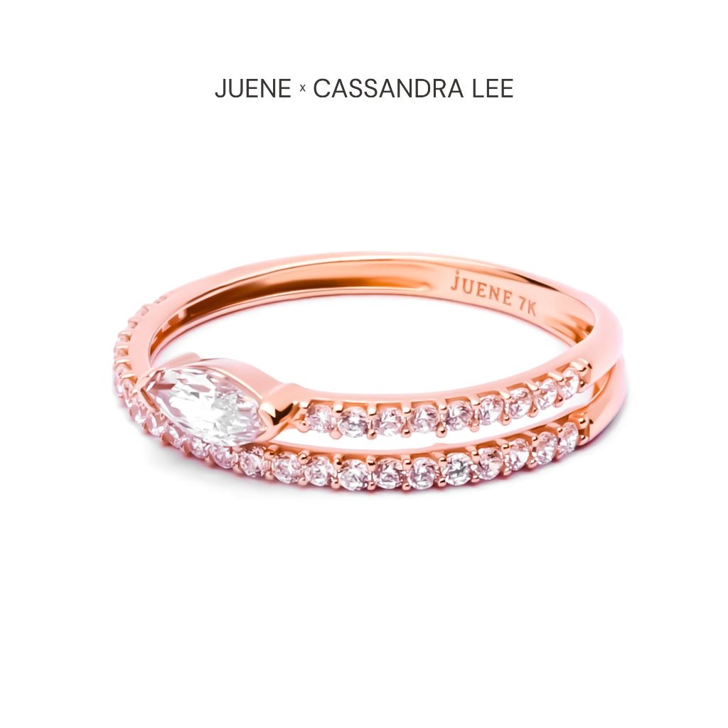 Cincin Emas 7k - Eteria Gold Ring - Juene x Cassandra Lee Enchanted Collection - Juene Jewelry - Juene