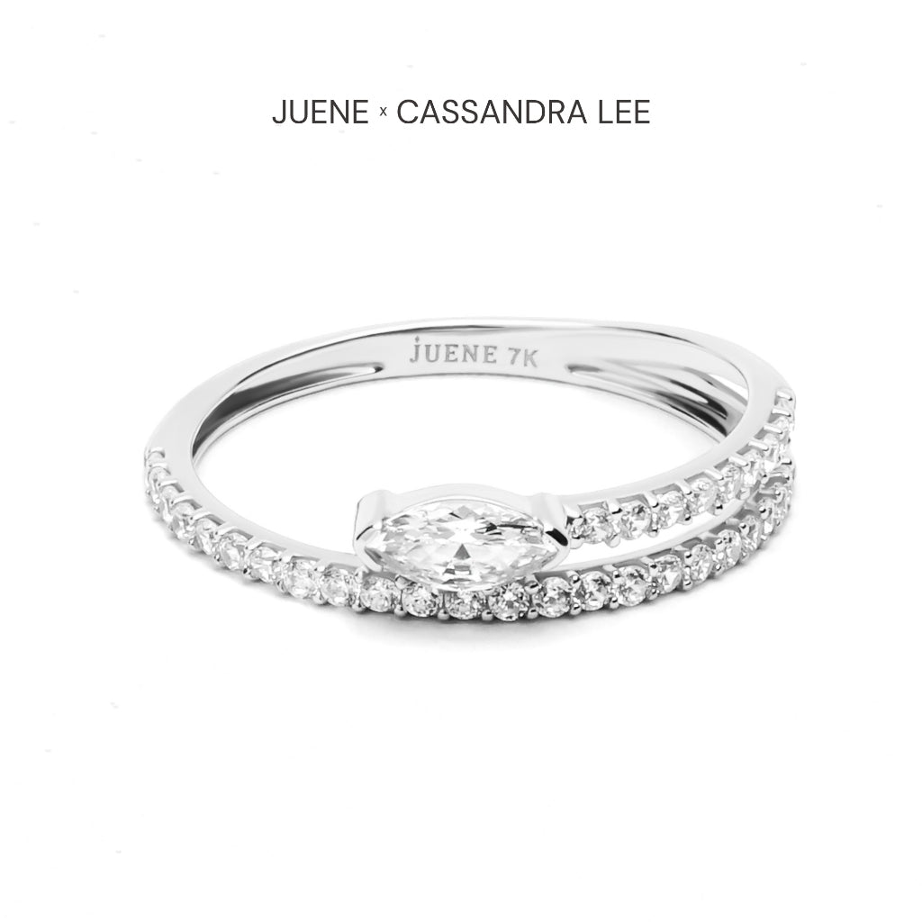 Cincin Emas 7k - Eteria Gold Ring - Juene x Cassandra Lee Enchanted Collection - Juene Jewelry - Juene