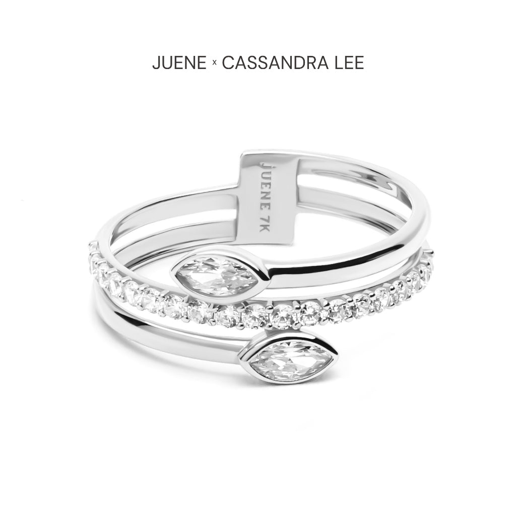 Cincin Emas 7k - Eterna Gold Ring - Juene x Cassandra Lee Enchanted Collection - Juene Jewelry - Juene