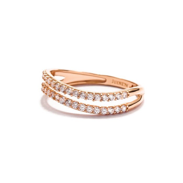 Cincin Emas 7k - Jena Gold Ring - Twine Collection - Juene Jewelry
