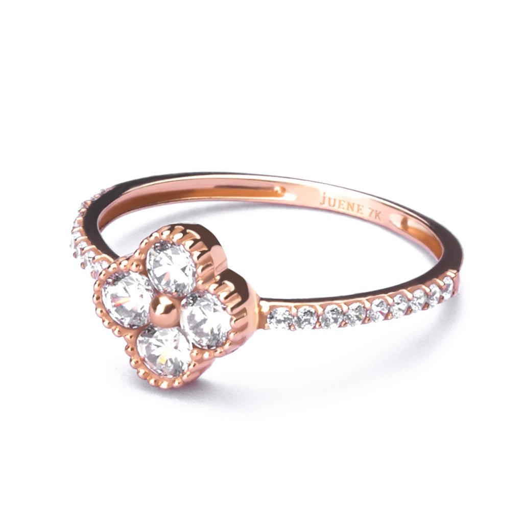Cincin Emas 7k -  Mine Gold Ring - Dazzling Juene Collection - Juene Jewelry