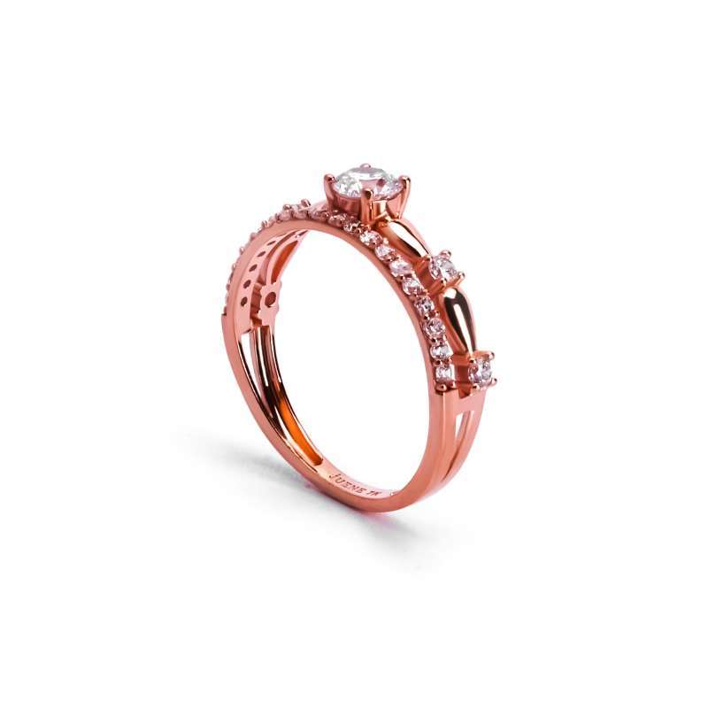 Cincin Emas 7k - Nuna Gold Ring - Dazzling Juene Collection - Juene Jewelry - Juene