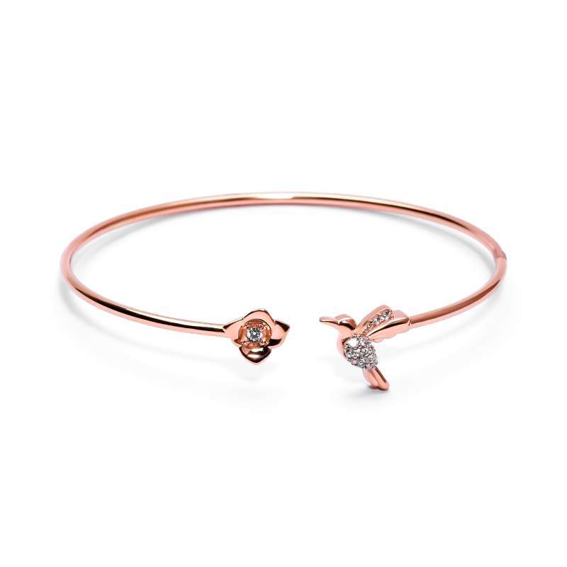 Gelang Emas 7k - Birdy Gold Bangle - Garden Collection - Juene Jewelry - Juene