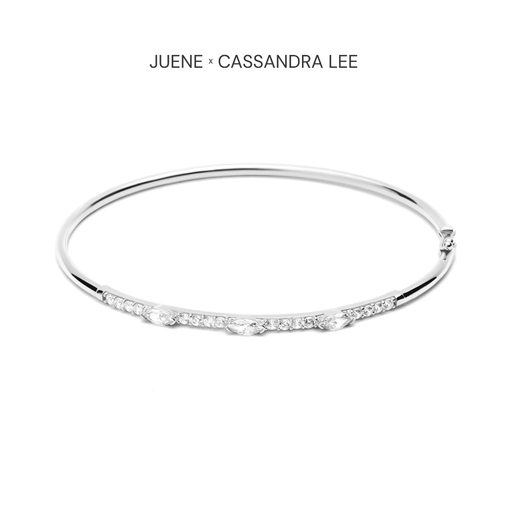 Gelang Emas 7k - Eterna Gold Bangle - Juene x Cassandra Lee Enchanted Collection - Juene Jewelry - Juene