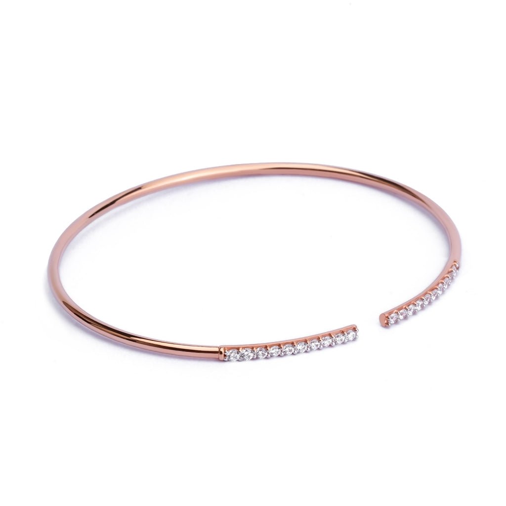 Gelang Emas 7k - Jolie Gold Bangle - Dazzling Collection - Juene Jewelry - Juene