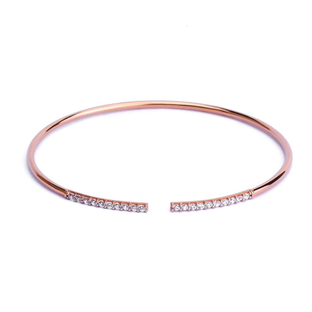 Gelang Emas 7k - Jolie Gold Bangle - Dazzling Collection - Juene Jewelry - Juene