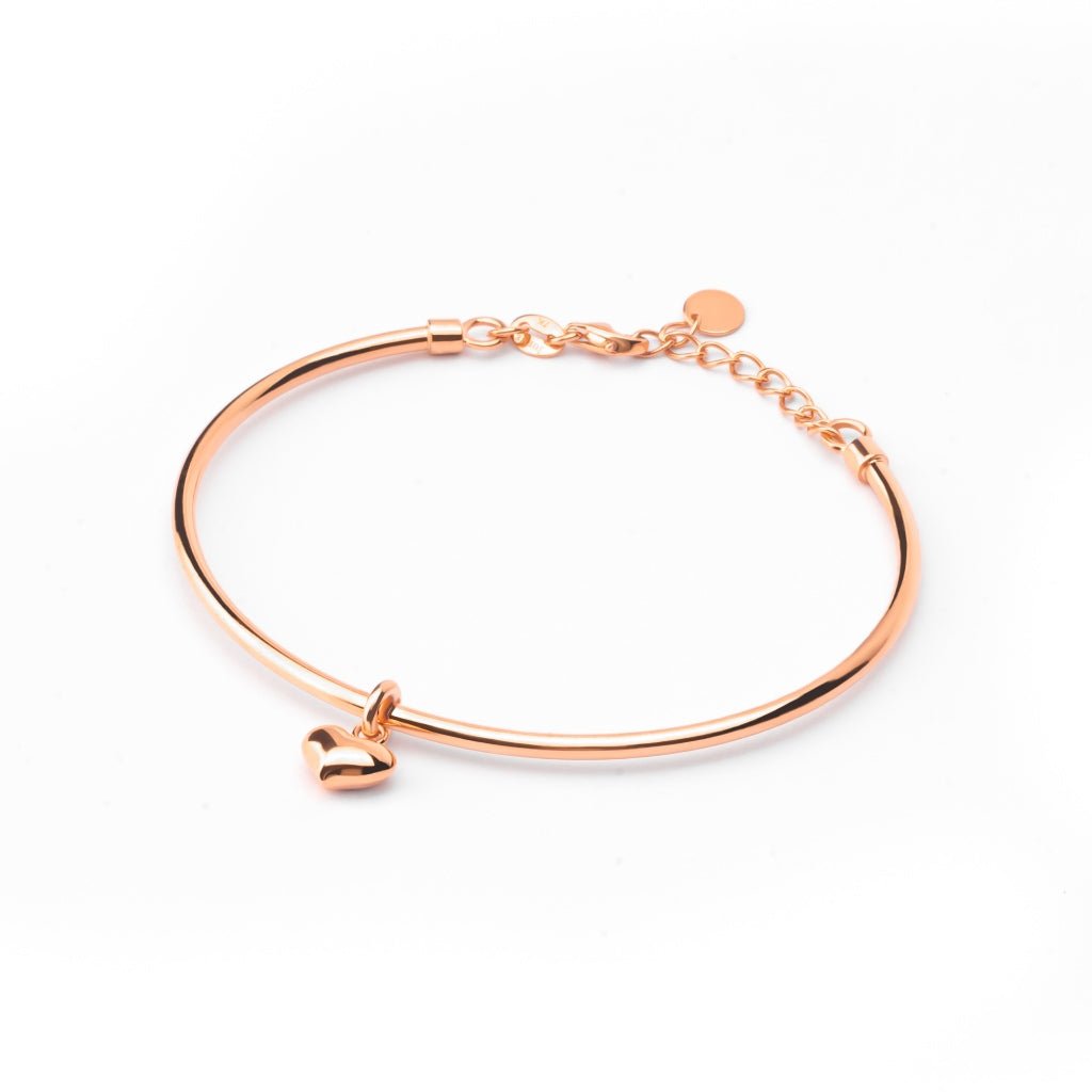 Gelang Emas 7k - Love Bomb Gold Bangle - Bubbly Collection - Juene Jewelry - Juene