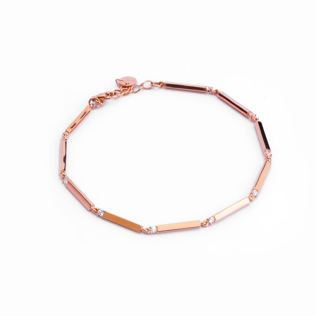 Gelang Emas 7k - Remi Gold Bracelet - Dazzling Collection - Juene Jewelry - Juene