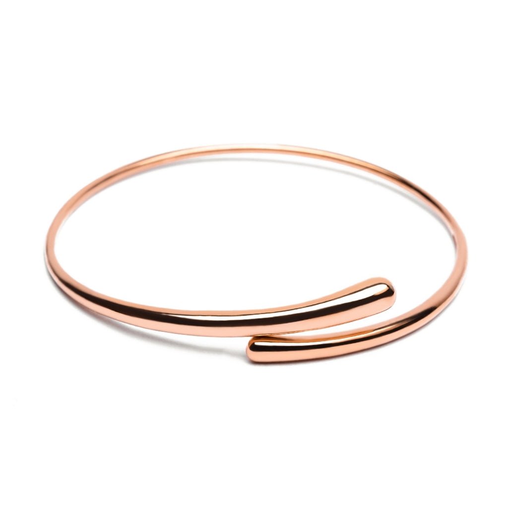 Gelang Emas 7k - Sabrina Gold Bangle - Luxia Collection - Juene Jewelry - Juene