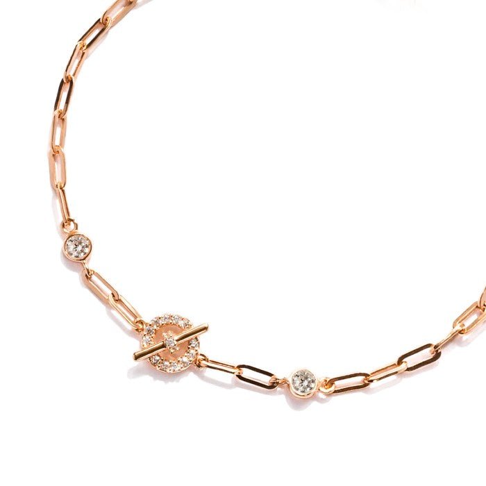 Gelang Rantai Emas 7k - Jena Gold Bracelet - Dazzling Collection - Juene Jewelry