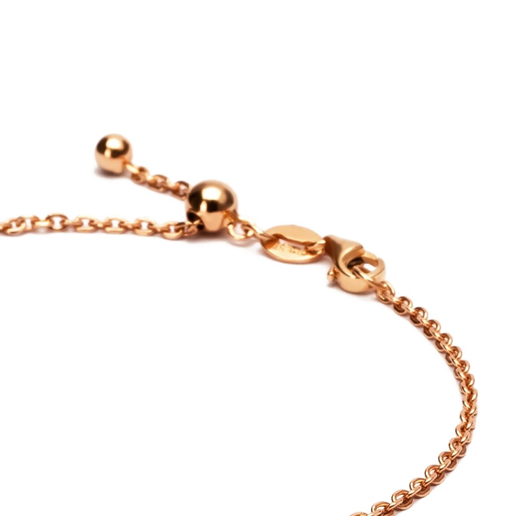 Gelang Serut Emas 7k - Aria Gold Bracelet - Quadra Collection - Juene Jewelry