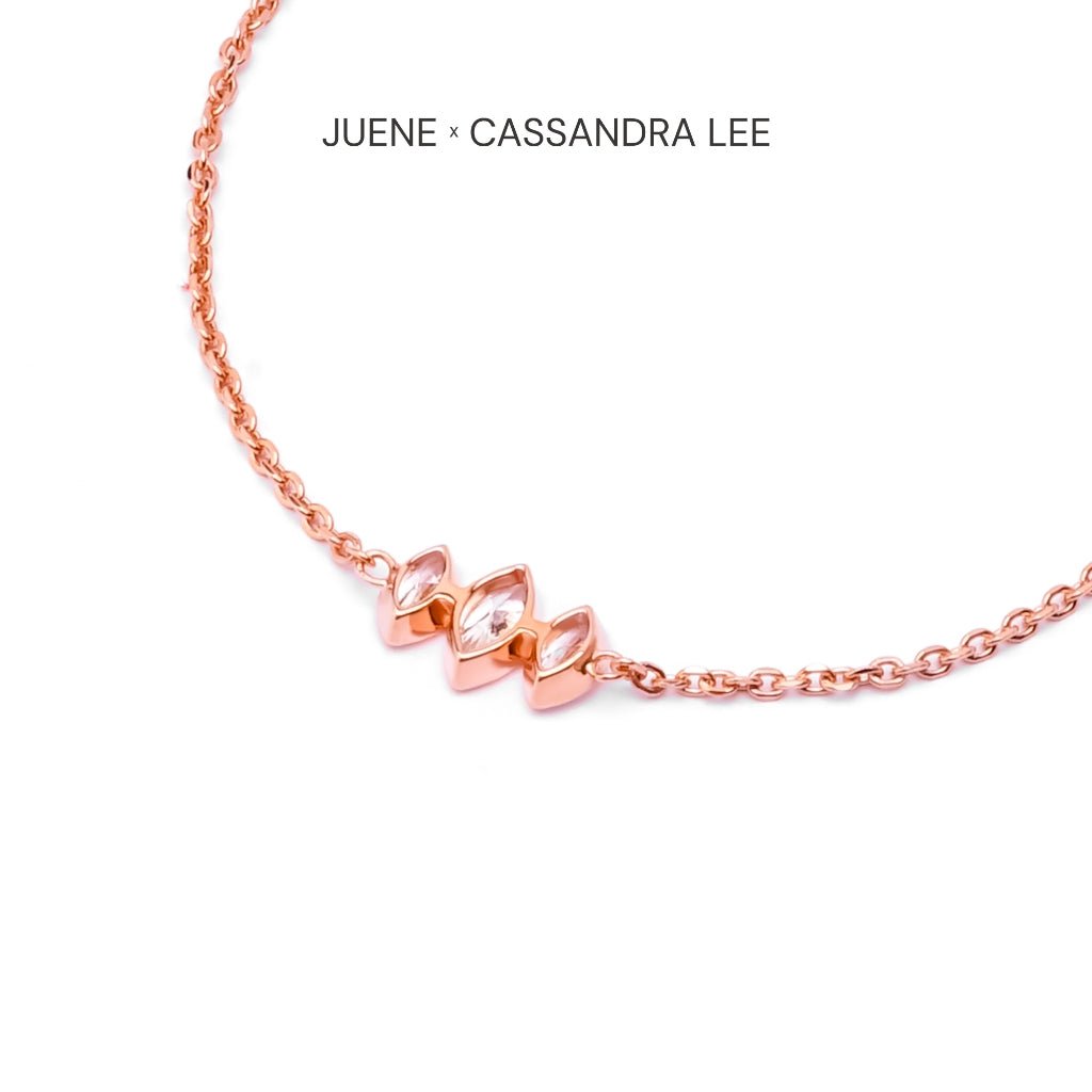 Gelang Serut Emas 7k - Carie Gold Bracelet - Juene x Cassandra Lee Enchanted Collection - Juene Jewelry - Juene