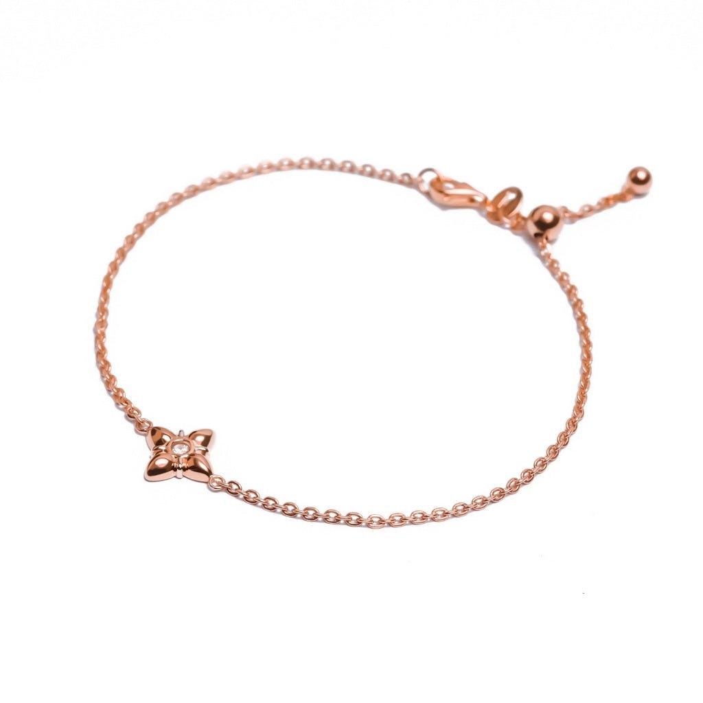 Gelang Serut Emas 7k - Clark Gold Bracelet - Luxia Collection - Juene Jewelry - Juene