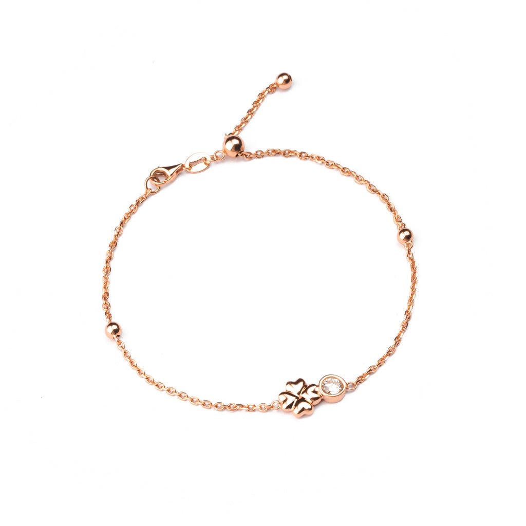 Gelang Serut Emas 7k - Cleya Gold Bracelet - Bubbly Collection - Juene Jewelry - Juene