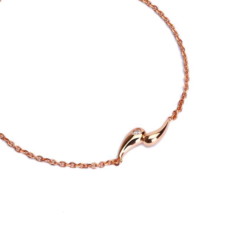 Gelang Serut Emas 7k - Dena Gold Bracelet - Dazzling Juene Collection - Juene Jewelry - Juene