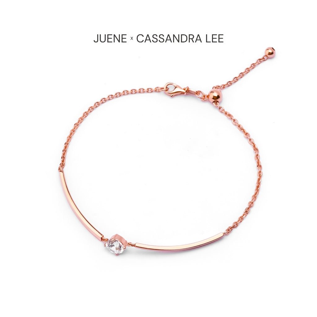 Gelang Serut Emas 7k - Eliza Gold Bracelet - Juene x Cassandra Lee Enchanted Collection - Juene Jewelry - Juene