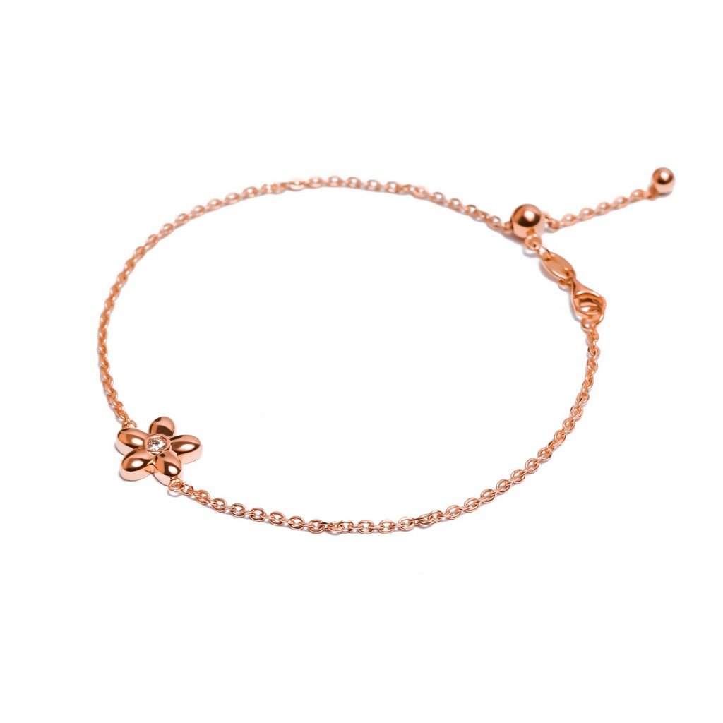 Gelang Serut Emas 7k - Florka Gold Bracelet - Luxia Collection - Juene Jewelry - Juene