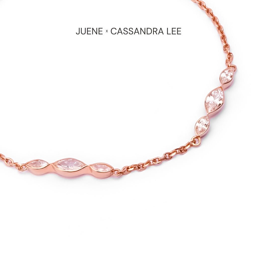 Gelang Serut Emas 7k - Passion Gold Bracelet - Juene x Cassandra Lee Enchanted Collection - Juene Jewelry - Juene