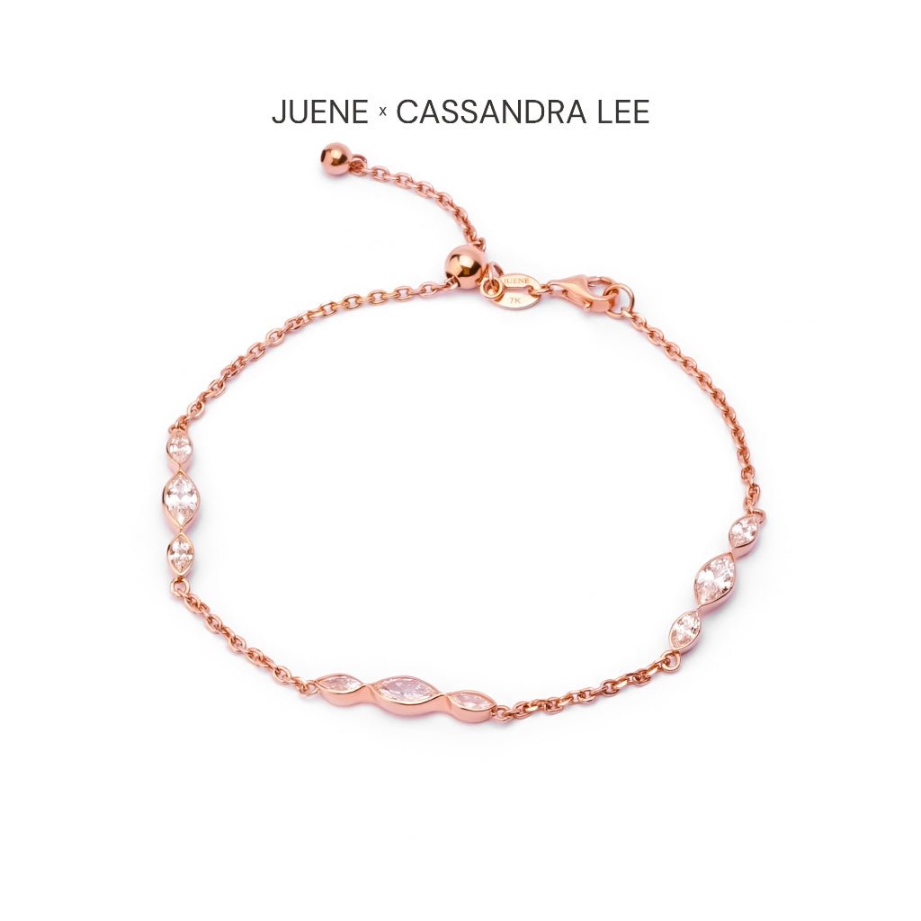 Gelang Serut Emas 7k - Passion Gold Bracelet - Juene x Cassandra Lee Enchanted Collection - Juene Jewelry - Juene