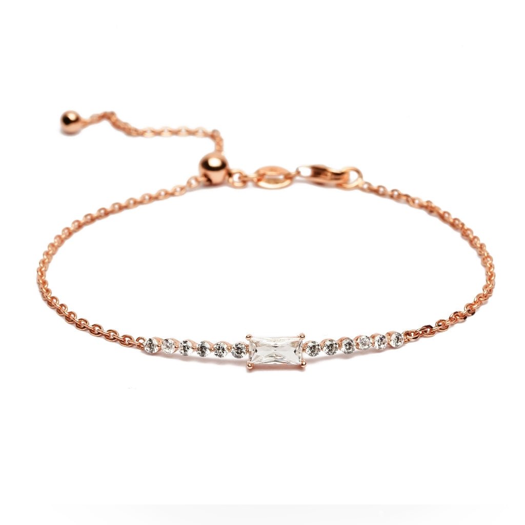 Gelang Serut Emas 7k - Sage Gold Bracelet - Quadra Collection - Juene Jewelry - Juene