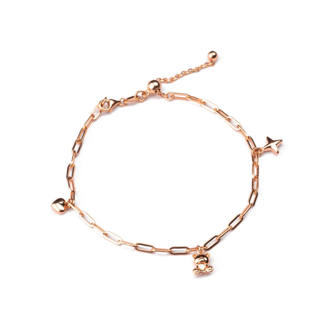 Gelang Serut Emas 7k - Shine Gold Bracelet - Bubbly Collection - Juene Jewelry - Juene