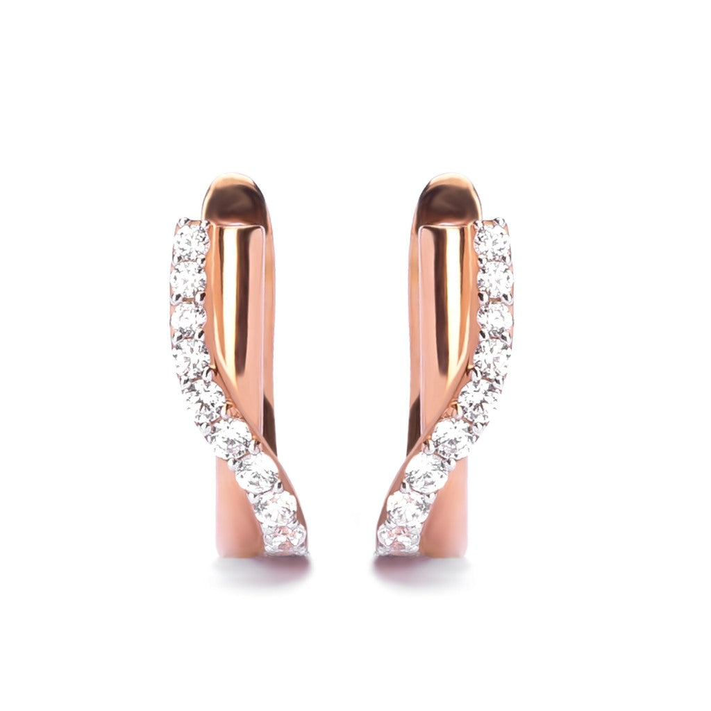 Cincin Emas 7k - Asa Gold Earring - Dazzling Collection - Juene Jewelry