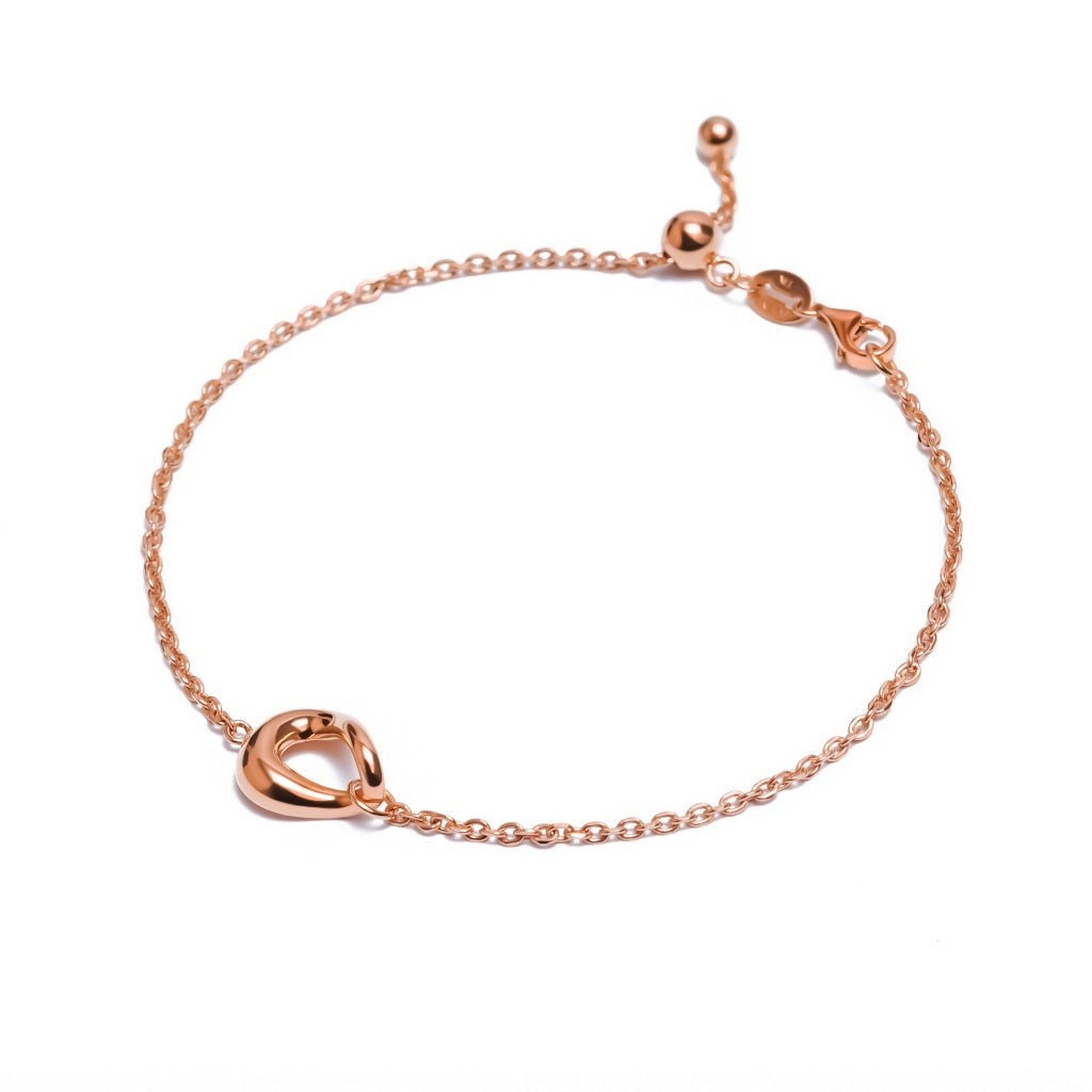Gelang Serut Emas 7k - Circla Gold Bracelet - Luxia Collection - Juene Jewelry