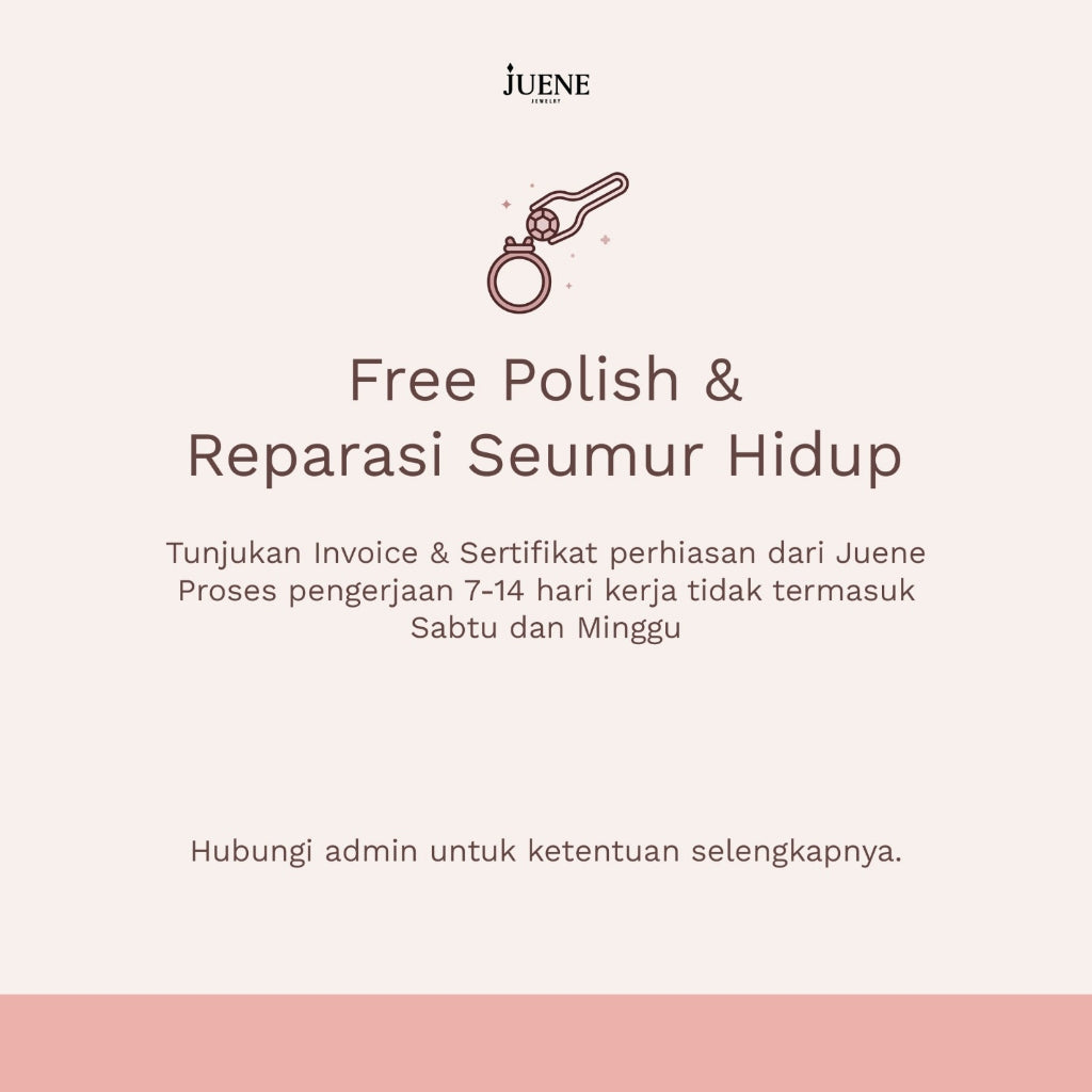 Gelang Serut Emas 7k - Florka Gold Bracelet - Luxia Collection - Juene Jewelry