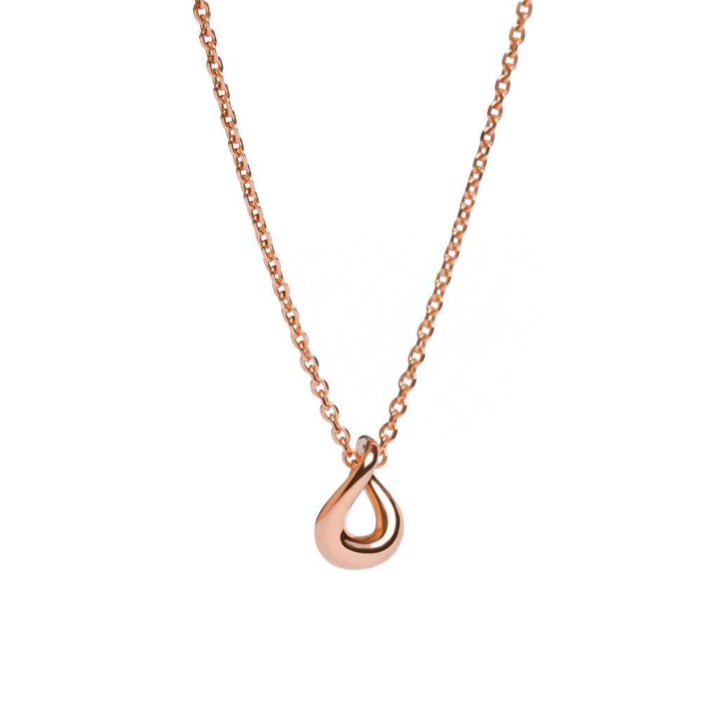 Kalung Serut Emas 7k - Circla Gold Necklace - Luxia Collection - Juene Jewelry