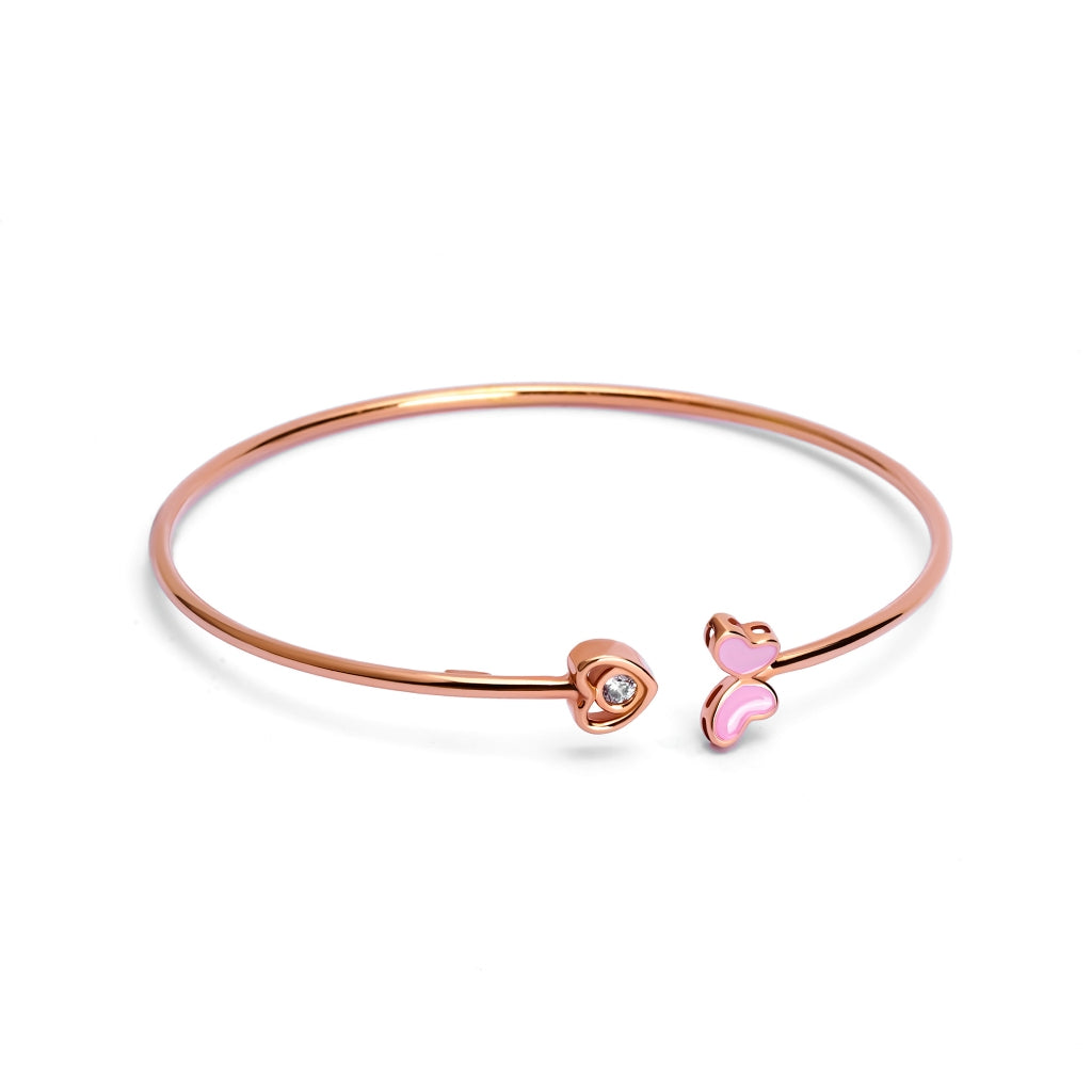 Gelang Emas 7k - Lala Gold Bangle - Cherish Collection - Juene Jewelry