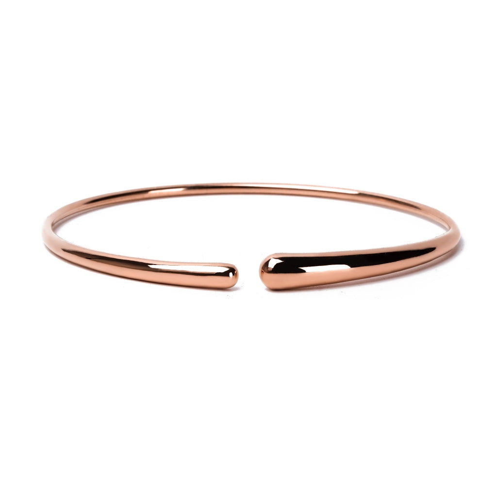 Gelang Emas 7k - Blaze Gold Bangle - Luxia Collection - Juene Jewelry
