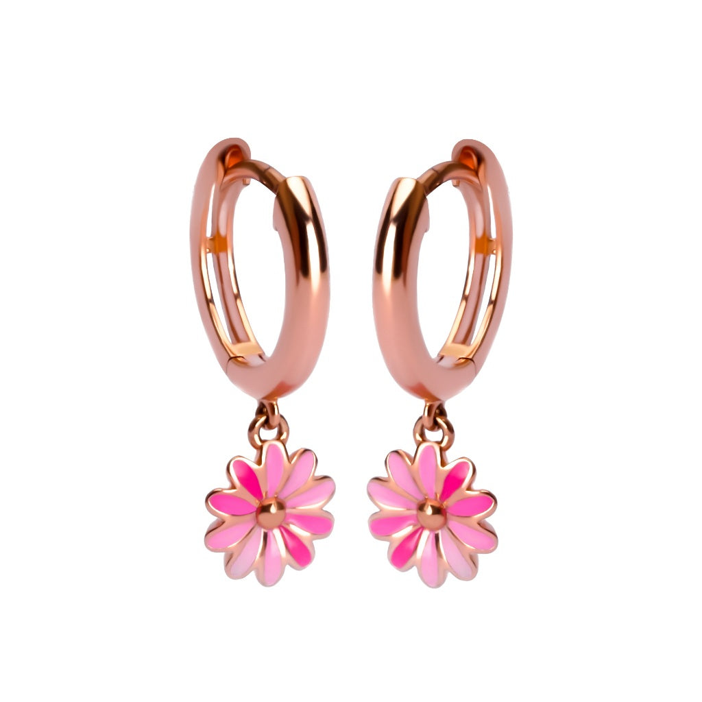 Anting Hoops Emas 7k -  Mica Gold Hoops Earring - Cherish Collection - Juene Jewelry