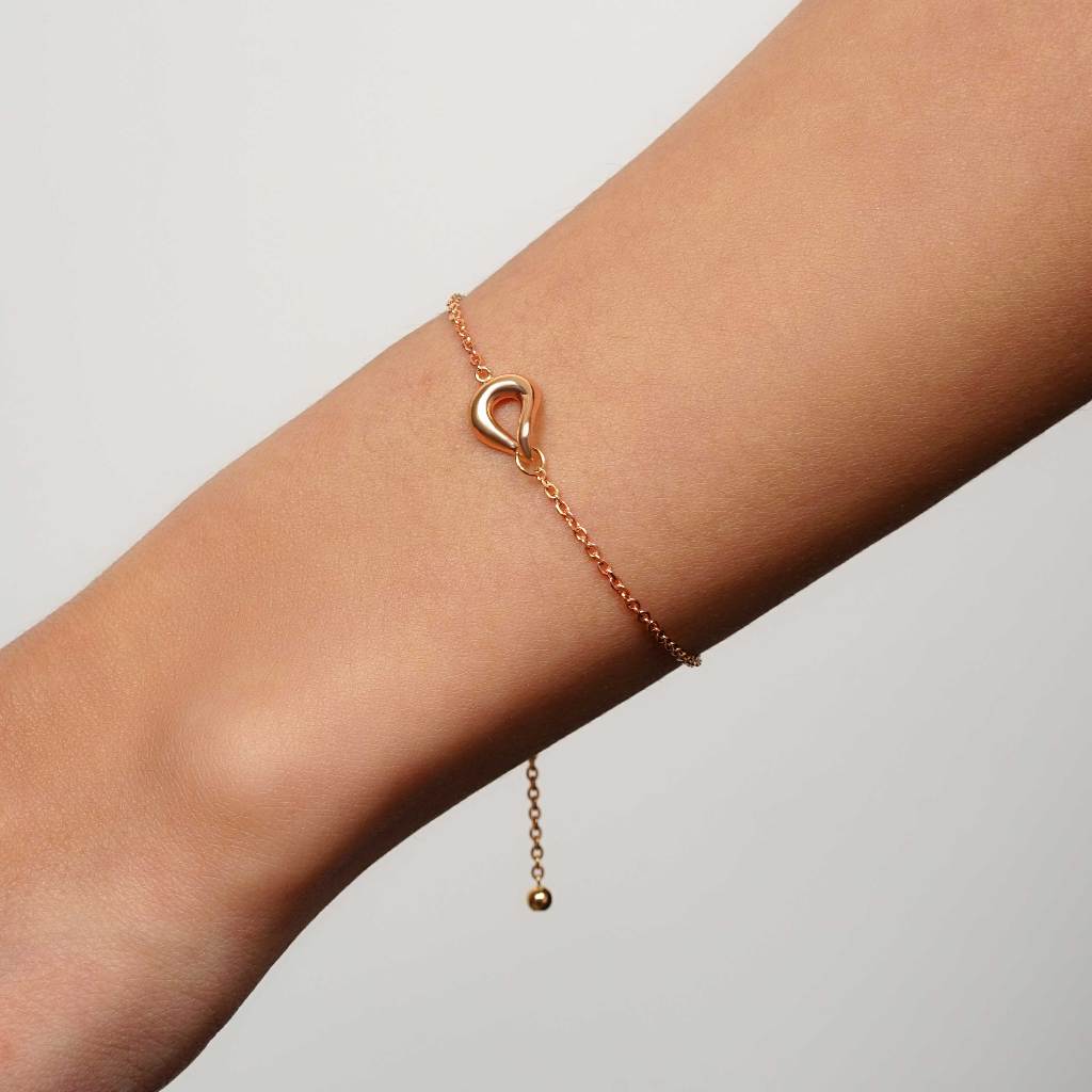 Gelang Serut Emas 7k - Circla Gold Bracelet - Luxia Collection - Juene Jewelry