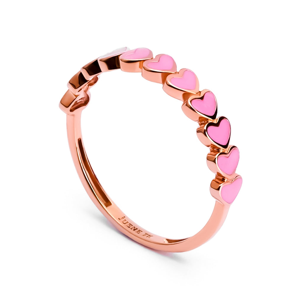 Cincin Emas 7k -  Velove Gold Ring - Cherish Collection - Juene Jewelry