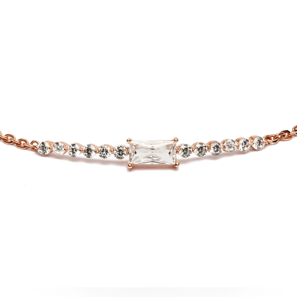 Gelang Serut Emas 7k - Sage Gold Bracelet - Quadra Collection - Juene Jewelry