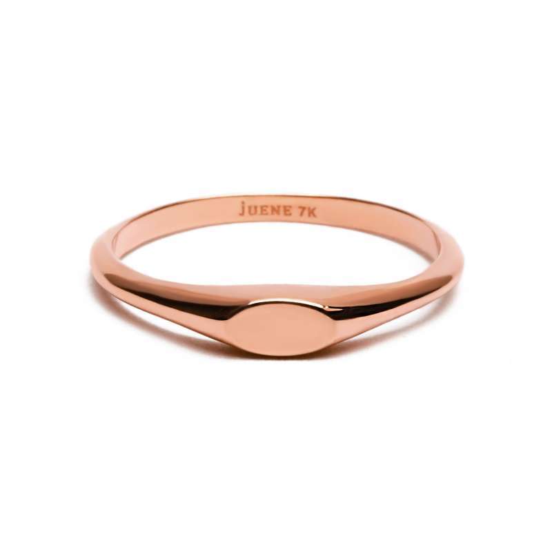 Cincin Emas 7k - Miley Gold Ring - Luxia Collection - Juene Jewelry