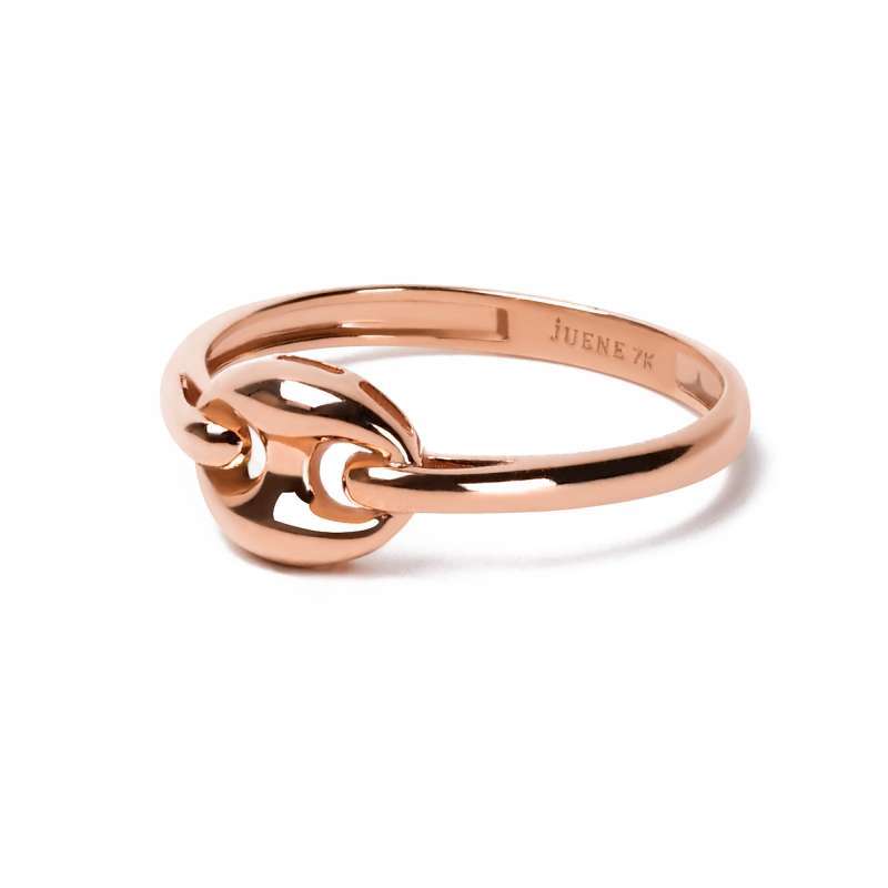 Cincin Emas 7k - Zana Gold Ring - Luxia Collection - Juene Jewelry