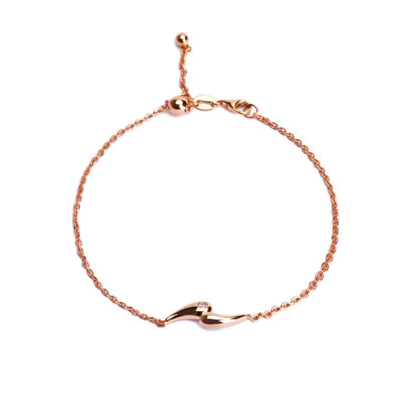 Gelang Serut Emas 7k - Dena Gold Bracelet - Dazzling Juene Collection - Juene Jewelry