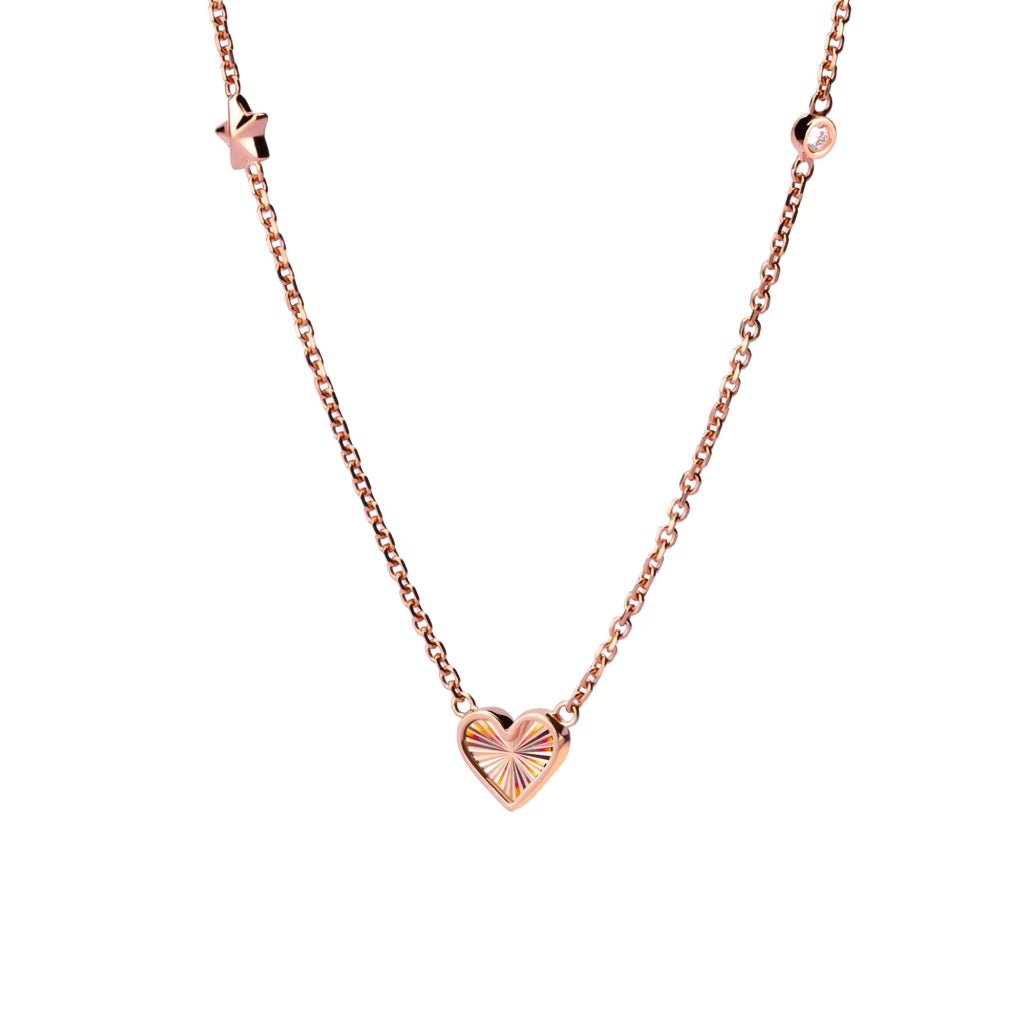 Kalung Serut Emas 7k - Amor Gold Necklace - Lumina Collection - Juene Jewelry - Juene