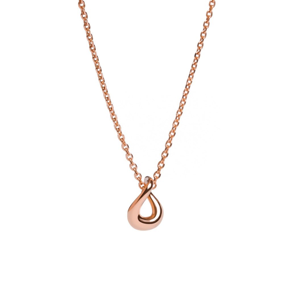 Kalung Serut Emas 7k - Circla Gold Necklace - Luxia Collection - Juene Jewelry - Juene