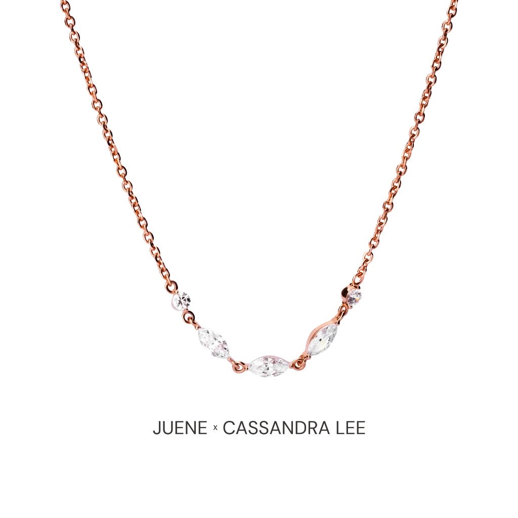 Kalung Serut Emas 7k - Eterna Gold Necklace - Juene x Cassandra Lee Enchanted Collection - Juene Jewelry - Juene